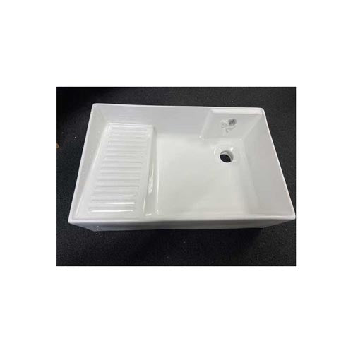 Ceramic basin with washboard OM002