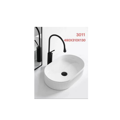 benchtop oval basin OM3011