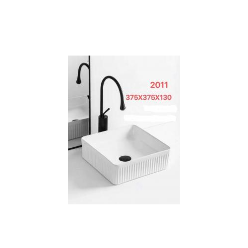 bentop white square basin OM2011