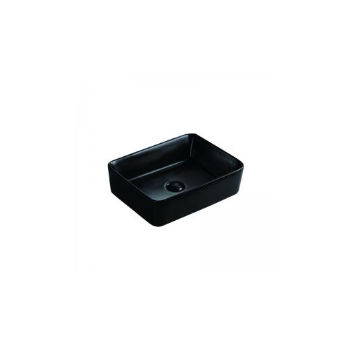 bentop black retangle basin OM204B