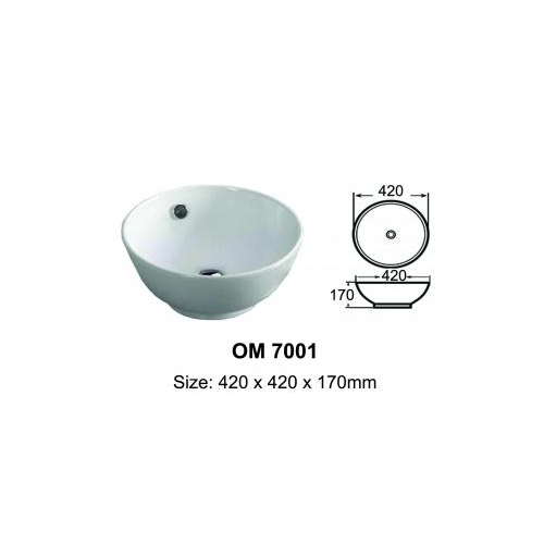 quality ceramic grade A basin OM7001
