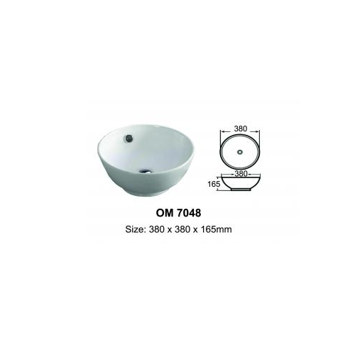 quality ceramic grade A basin OM7048