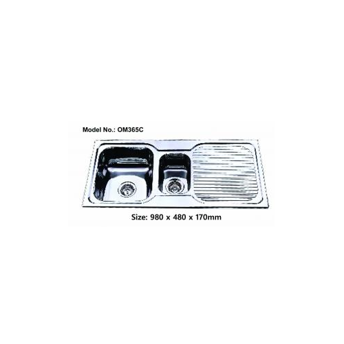 topmount kitchen sink OM365C