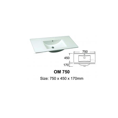 brand new square basin for vanity OM750