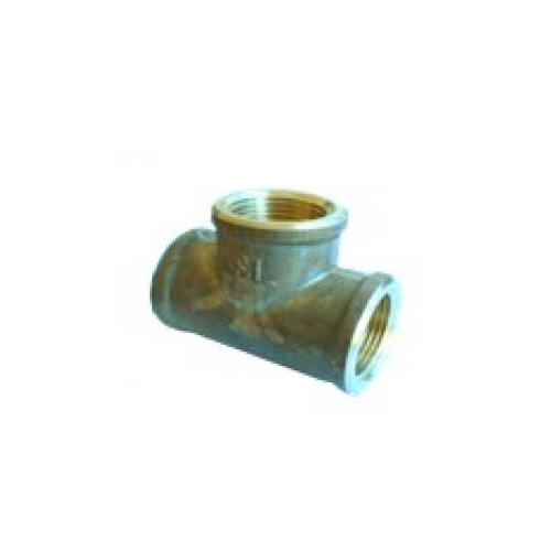 BRASS TEE FEMALE,15MM TF15