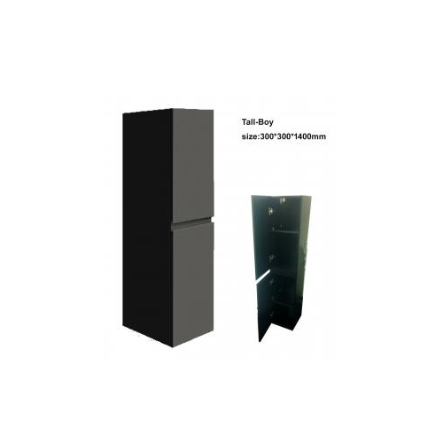 lacquer finish matte black colour cabinet OM1400B