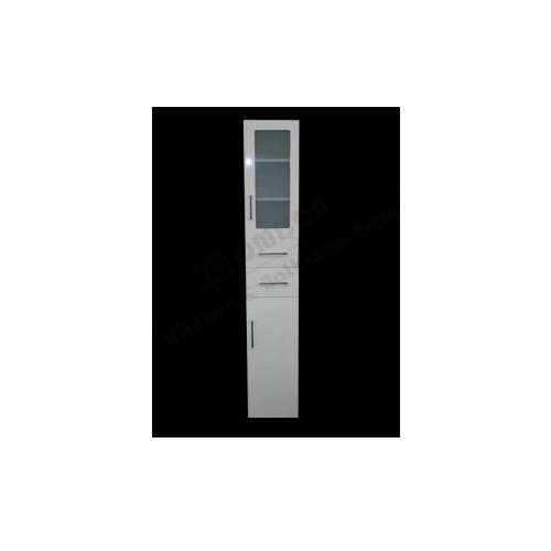 lacquer finish glossy white cabinet OM300W