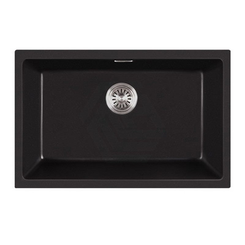 undermount black coloured stainless steel kitchen sink OM7045H